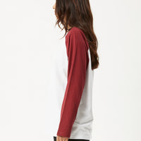 Ryan Oversized Long Sleeve Raglan Tee