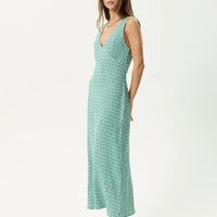 Creator Seersucker Maxi Dress Pine