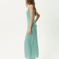 Creator Seersucker Maxi Dress Pine