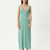 Creator Seersucker Maxi Dress Pine