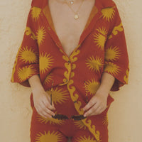 Red Sun Shorts