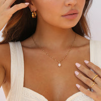 Bijou Pearl Necklace