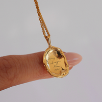 Antique Engravable Necklace