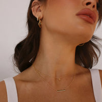 Bar Necklace - Gold