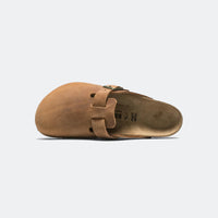 Boston Cognac Oiled Leather Narrow