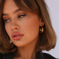Camilla Hoop Earrings Gold
