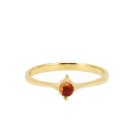 Solara Ring Carnelian