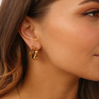 Henley Earrings Gold