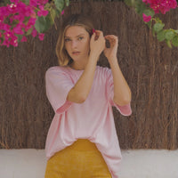 Low Key Logo Tee Pink
