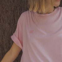 Low Key Logo Tee Pink