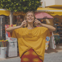 Low Key Logo Tee Yellow