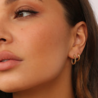 Ira Twist Hoops Gold