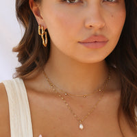 Lolita Wave Earrings Gold