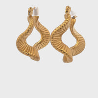 Serpentine Hoops Gold