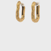 Bailey Hoop Earrings Gold