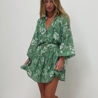Khalo Mini Dress Green
