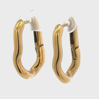 Hunter Earrings Gold