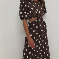 Harper Maxi Dress Chocolate