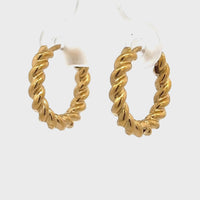Marley Twist Earrings Gold