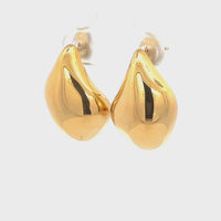 Spencer Teardrop Earrings Gold