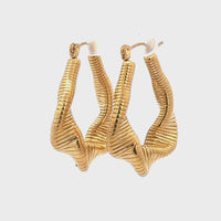 Lou Earrings Gold
