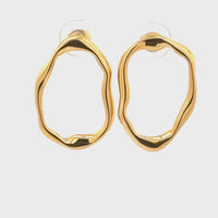 London Earrings Gold