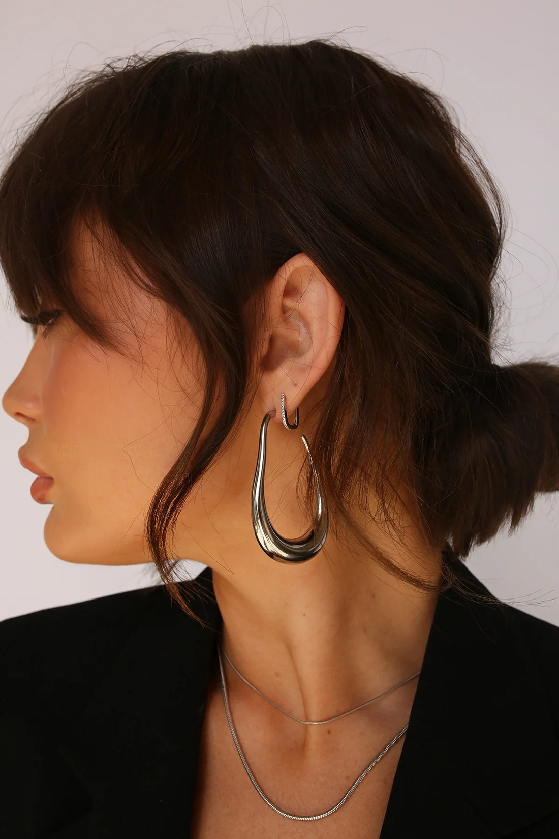 Georgie Earrings - Silver
