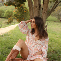 Meadow Tunic Dress Wildflower