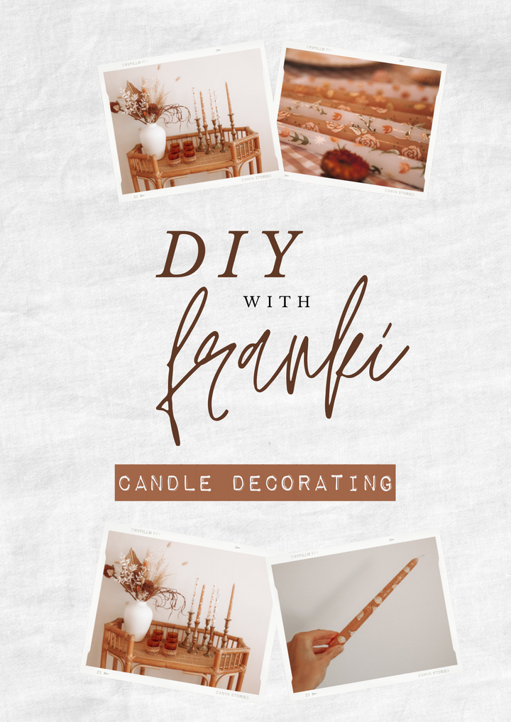 Candle Decoration: Picasso Style