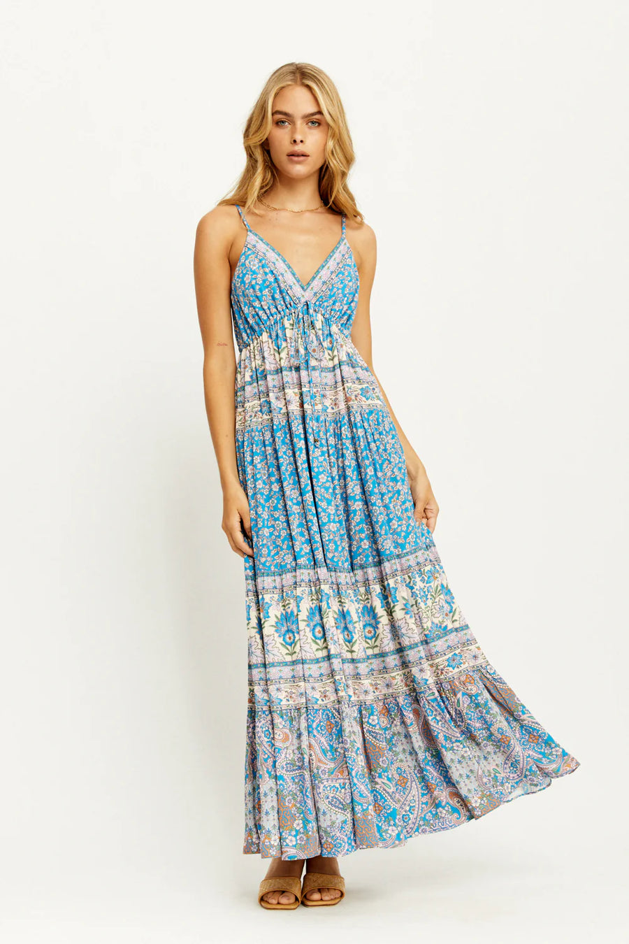 Sacramento Maxi Dress Ocean