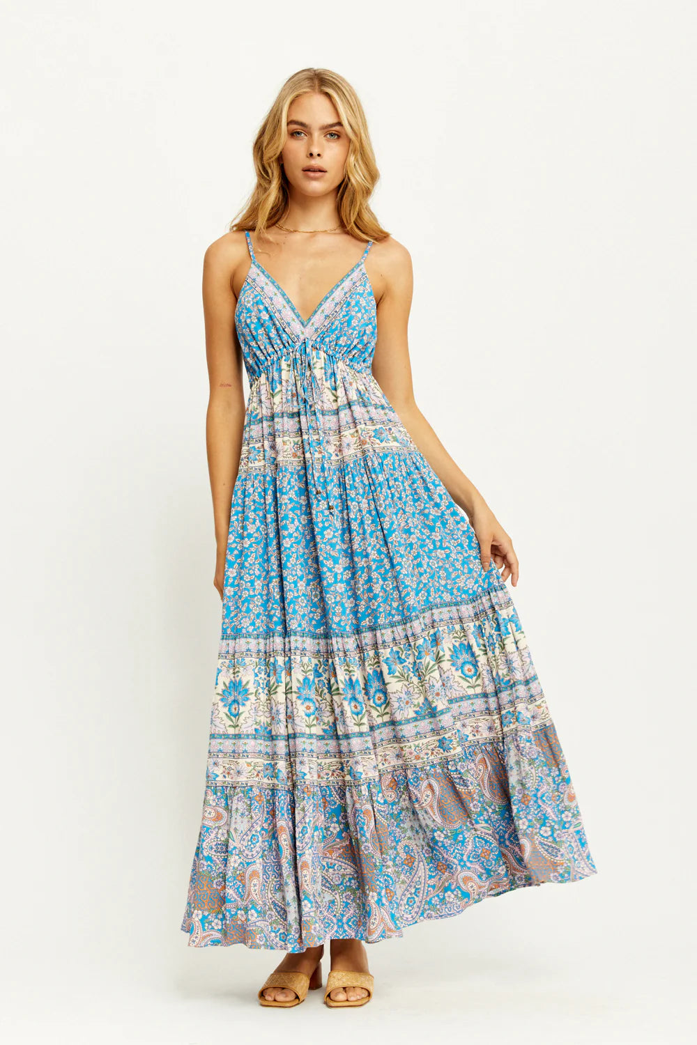 Sacramento Maxi Dress Ocean