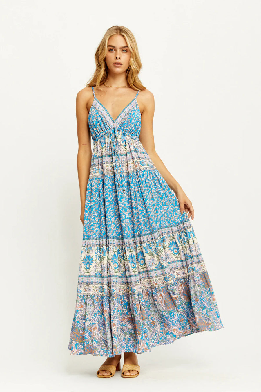 Sacramento Maxi Dress Ocean