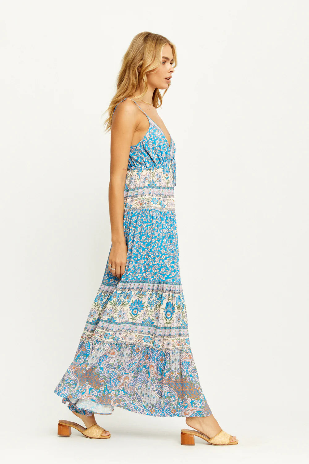 Sacramento Maxi Dress Ocean