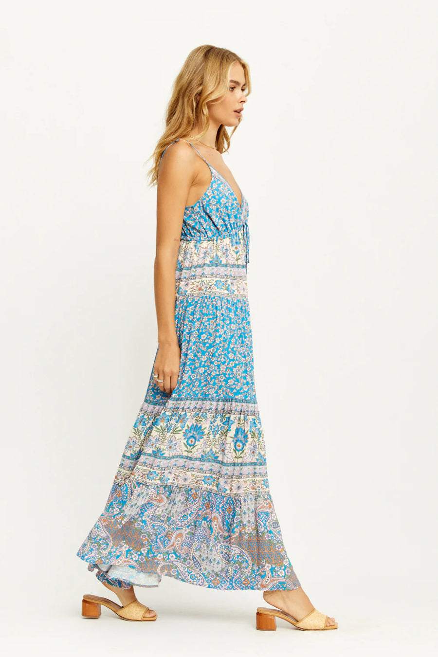 Sacramento Maxi Dress Ocean