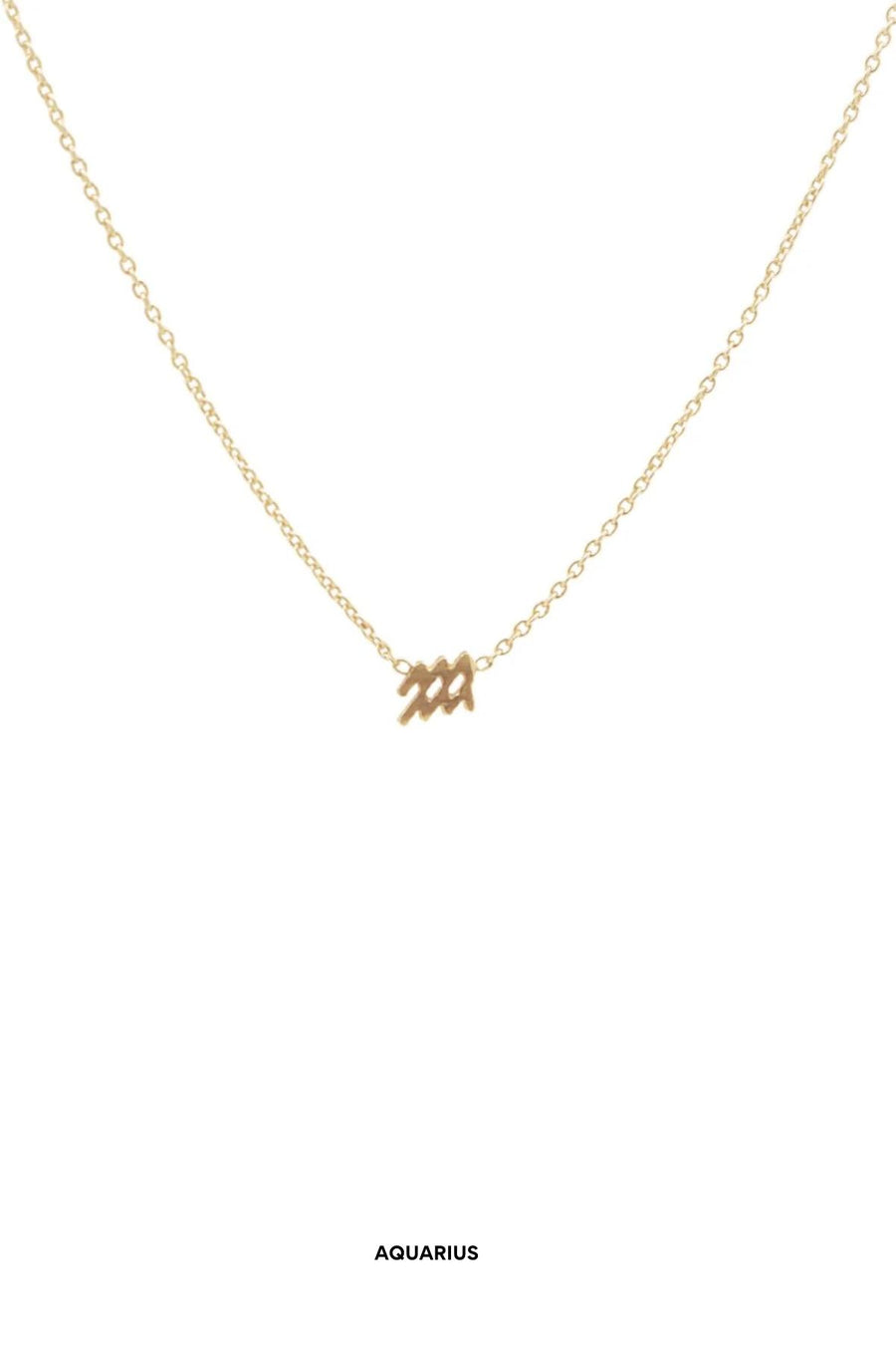 Petite Zodiac Choker Necklace Gold