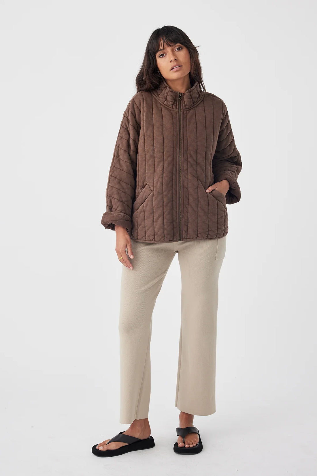 Tessa Jacket In Chocolate
