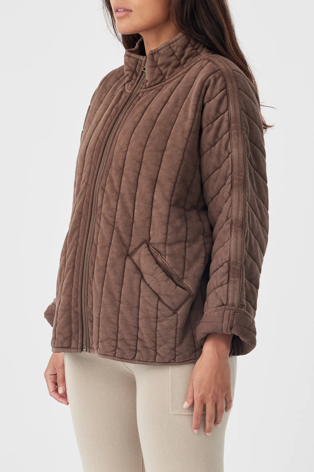 Tessa Jacket In Chocolate