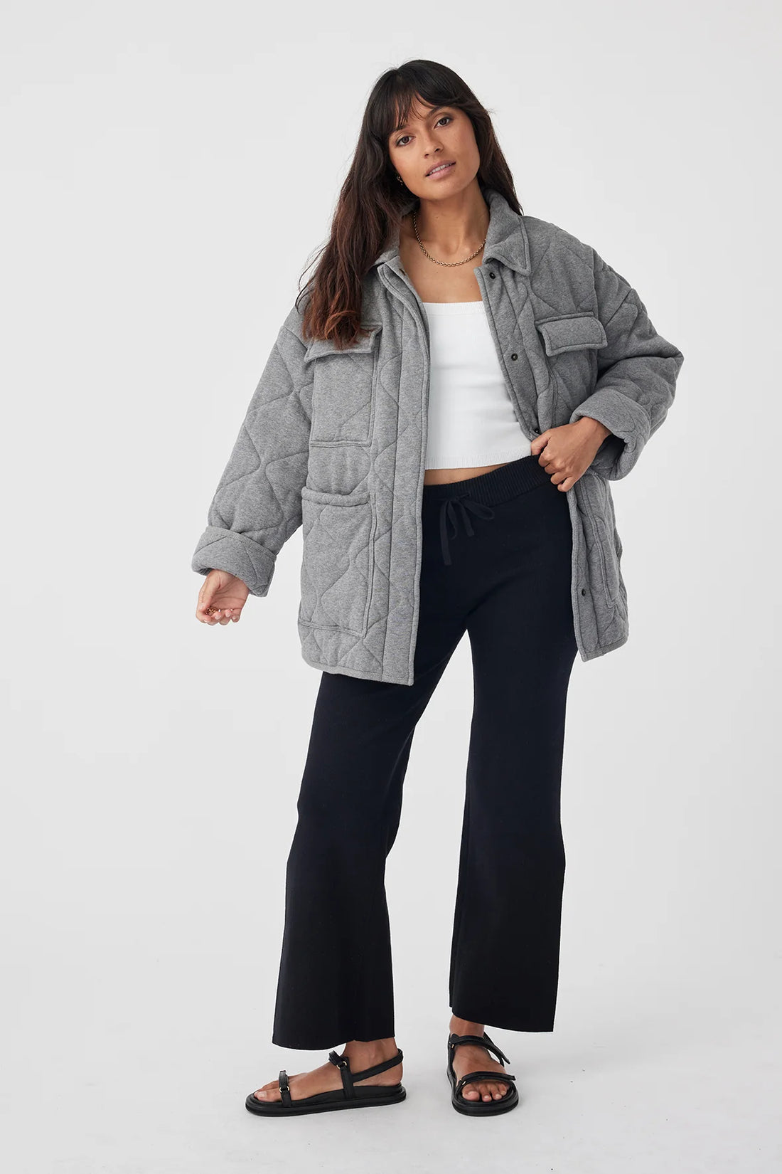 Sia Jacket Charcoal