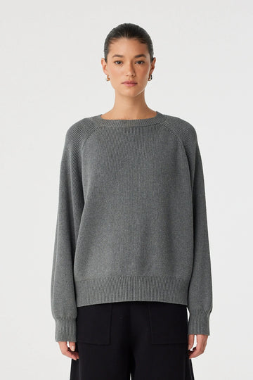 Emery Sweater Dark Grey Marle