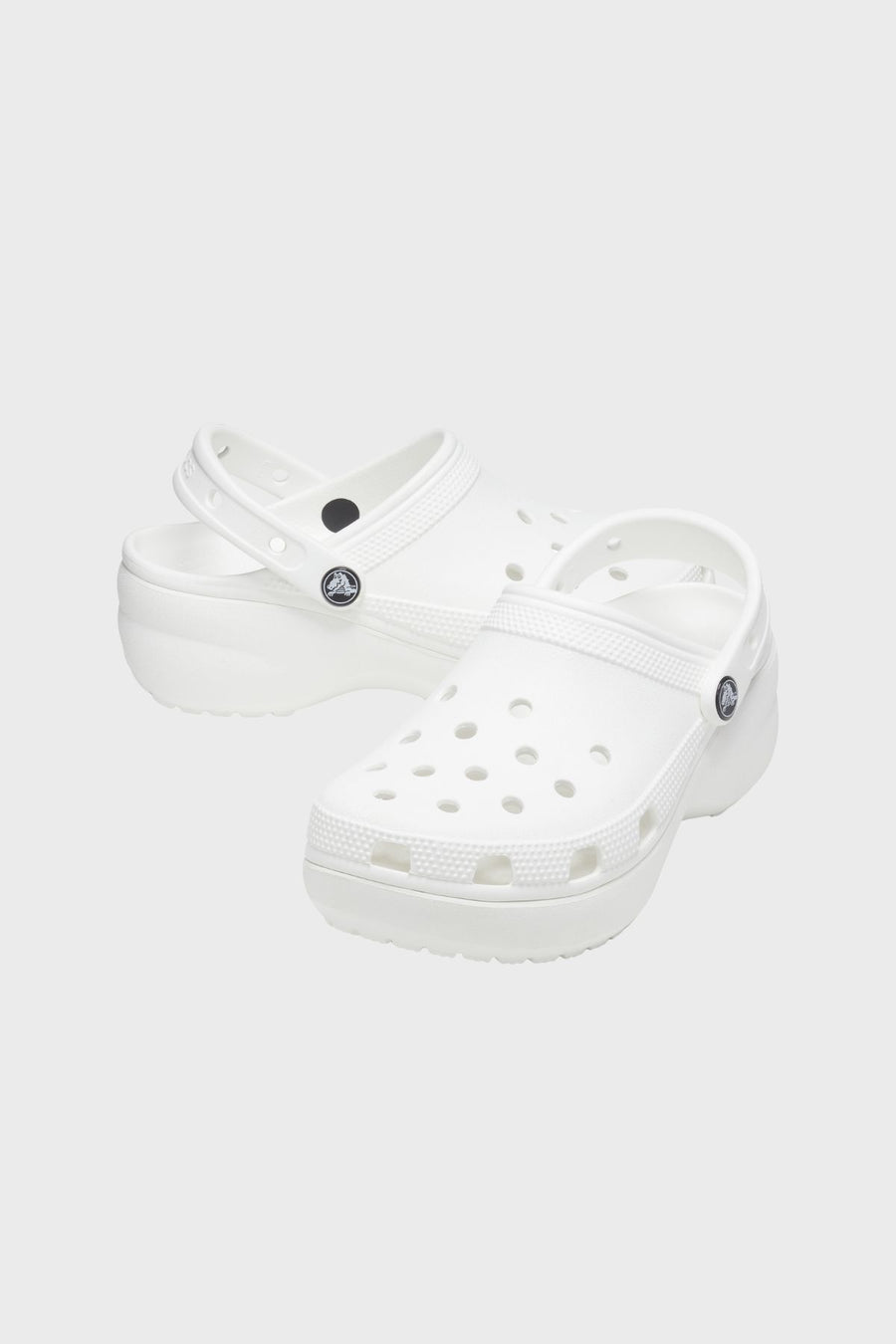 Classic Platform Clog White