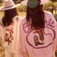 The Cali Sweater Crazy Horse Pink
