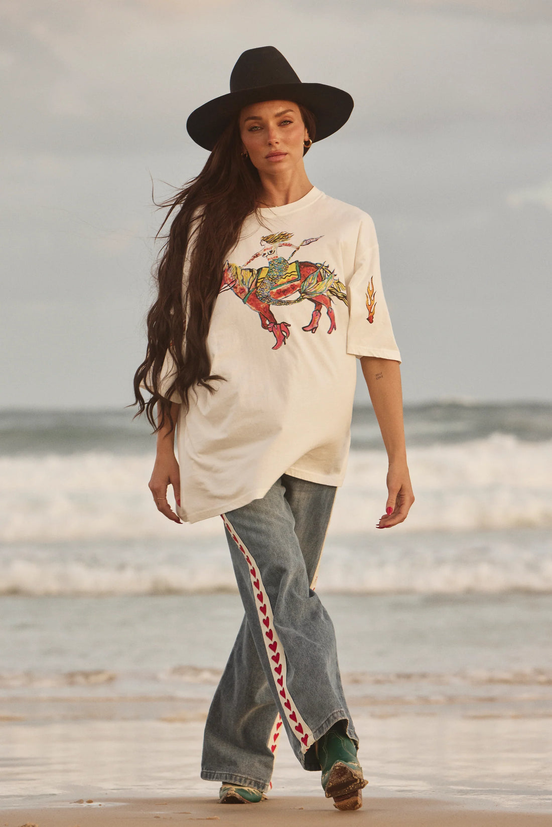 The Very Oversized Words Have Power Tee Marshmellow Pre Order