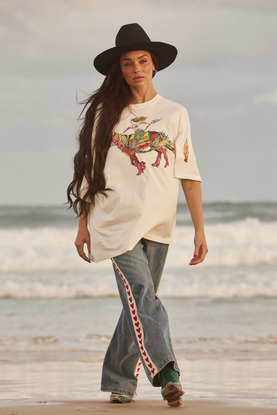 The Very Oversized Words Have Power Tee Marshmellow Pre Order