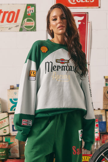 The Diego Jumper Mermaid Racing Green