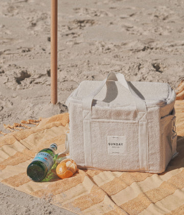 Towelling Cooler Bag Dunes