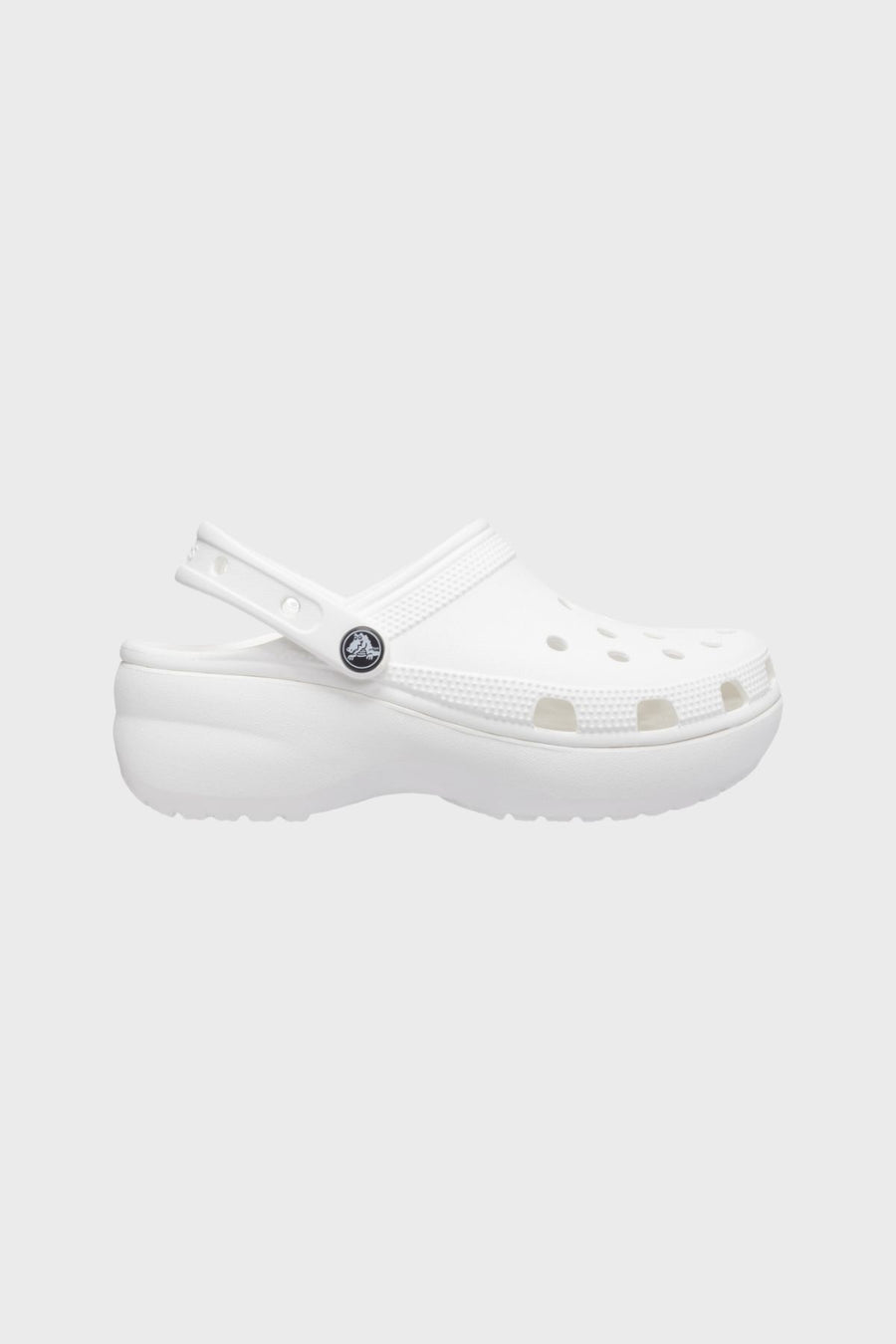 Classic Platform Clog White