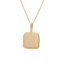 Tilt Engravable Necklace