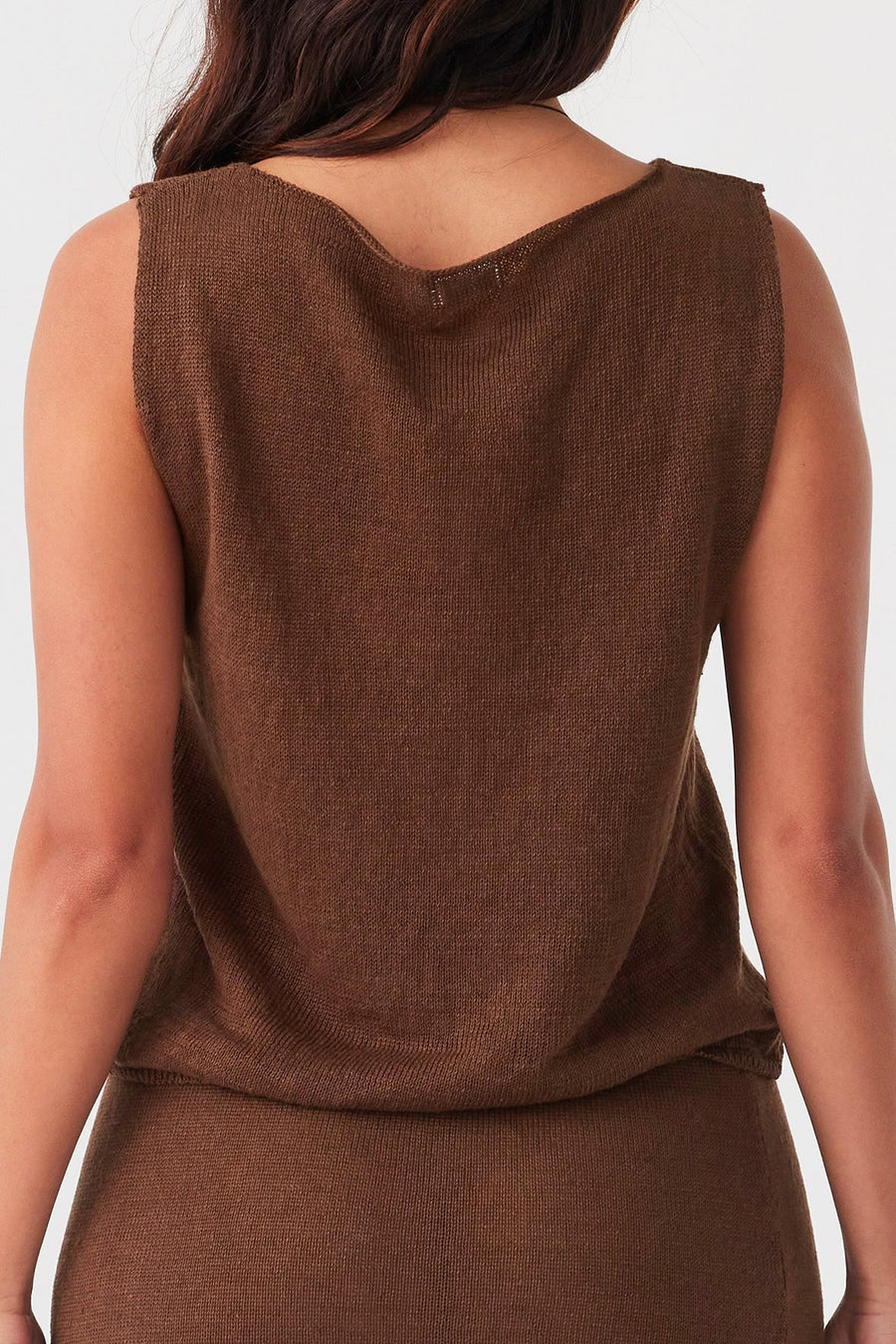 Perla Vest Chocolate