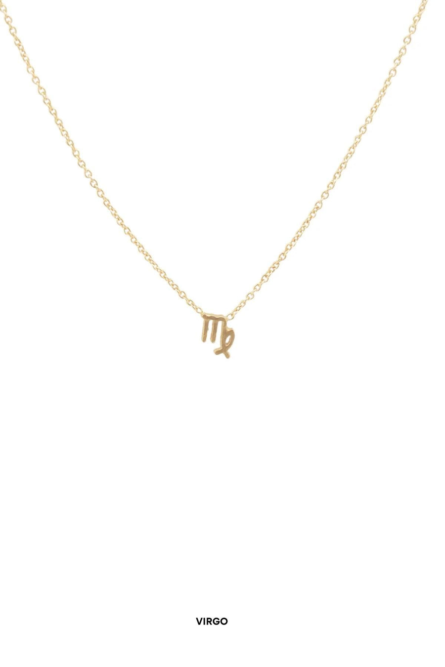 Petite Zodiac Choker Necklace Gold