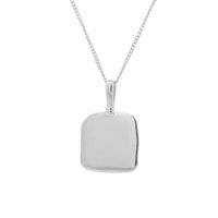 Tilt Engravable Necklace
